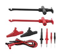 HUSHUI Multimeter Test Leads Kit, Brass Test Tips with Solid Characteristics for Automotive Diagnostics Electronic Testing, JT8001 1