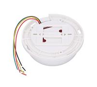 HUSHUI Natural Gas Detector ABS Ceiling Mounted Alert Secure Sound and Light Alarm for Homes and Offices 12-28V