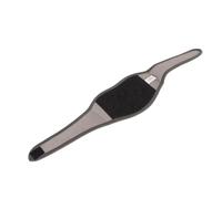 HUSHUI Neck Heating Pad with 5 Magnets, Self Heating Neck Brace for Pain Relief, Soft Breathable Fabric, Adjustable Hook and Loop, for Home Office Travel (Gray)