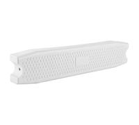 HUSHUI Non-Slip White Plastic Ladder Pedal Replacement Accessory for Swimming Pool Hot Spring Spa - Durable, Easy to Install, Anti-Skid, Large Bearing Capacity