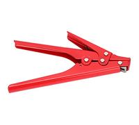 HUSHUI Nylon Cable Tie Gun, Comfortable Handle High Carbon Steel Wire Pliers Hand Tool with Bundling and Cutting Function, for Fast Bundling of Cables and Wires HS519