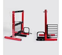 HUSHUI Open Aluminum Frame Chassis Rack for DIY Overclocking with Vertical Structure and Heat Dissipation Ideal for ATX/ITX Builds (Red)