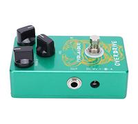HUSHUI Overdrive Pedal Compact Electric Guitar Effect for Musicians, True Bypass Design, Lightweight Size 4.4x2.5x1.3in