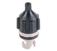 HUSHUI Paddle Board Pump Adapter Easy to Inflate Leakproof for Paddle Boards Assault Boats and Rubber Boats Durable Nylon 1 Piece (Black)