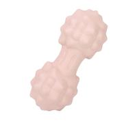 HUSHUI Peanut Massage Ball Ergonomic Soft Double Lacrosse Ball for Stress Reduction, Muscle Relaxation, and Pain Relief, 12.5 X 5cm, 1 Unit (Pink)