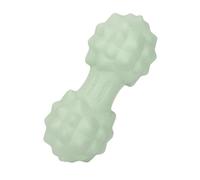 HUSHUI Peanut Massage Ball Ergonomic Soft Double Lacrosse Ball for Stress Reduction, Muscle Relaxation, and Pain Relief, 12.5 X 5cm, 1 Unit (Green)