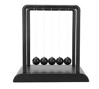 HUSHUI Pendulum Ball Cradle Educational Toy for Newton's Laws of Motion, Durable Plastic + Steel, Perfect for Office and Classroom Displays