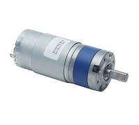 HUSHUI Planetary Gear Motor, Permanent Magnet Motor with D Shaped Output Shaft, Strengthened Magnetic Tile for Smart Home Robots Industrial Automation (1600RPM)