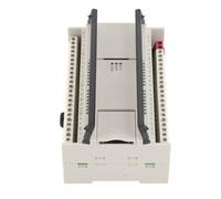 HUSHUI PLC Programmable Controller with High-Speed Counter and Relay for Industrial Automation Applications, DC24V, Plastic, 1 Unit