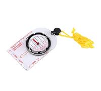 HUSHUI Portable Compass Multifunctional Travel Compass for Hiking Camping Outdoor Adventures, Easy-to-Use Acrylic, Size 9x5.6x1.2cm