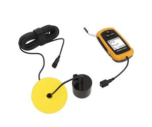 HUSHUI Portable Fish Depth Finder Handheld with LCD Display Ideal for Freshwater and Saltwater Fishing for Anglers Plastic 1 Unit