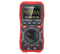 HUSHUI Portable Oscilloscope Multimeter, 1MHz Bandwidth 2.5Msps Sample Rate 320x240 Color Display, with Auto Sleep Data Storage, for Automotive Electronics Industrial Applications