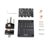 HUSHUI Professional Honing Guide System Chisel Sharpening Kit Durable Efficient Tool for Woodworkers Stainless Steel 11 Accessories