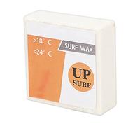 HUSHUI Professional Surfboard Anti Slip Wax Lightweight for Surfing Enthusiasts Transparent Milk White 5.5x5.5cm (Warm Wax)