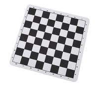 HUSHUI PU Leather Chess Board Portable and Washable for Chess Enthusiasts 24x23.6cm International Design