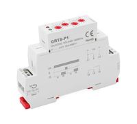 HUSHUI Pulse Output Time Relay Compact Multifunctional Delay Switch for Industrial Use AC DC 12V-240V ABS Material