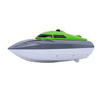 HUSHUI RC Boat High Efficiency Fast Remote Control Submarine for Kids 25 X 10 X 8cm Sealed Design (Green)