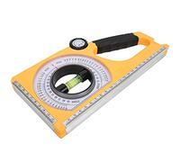HUSHUI RSL-250 Angle Meter Durable Multifunctional ABS Angle Gauge for Slope Measurement Outdoors