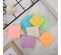 HUSHUI Rubber Stamp Carving Block Set Multicolor 9 Pcs for DIY Craft Projects Made of Durable PVC 5 X 5 X 0.8cm