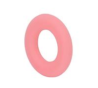 HUSHUI Saxophone Mute Silicone Bell Protector Soft Alto Sax Mute for Practicing Musicians 72mm (Pink)
