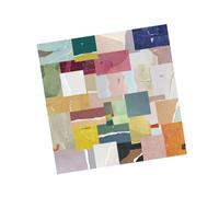 HUSHUI Scrapbook Material Paper Vintage Decorative 60 Sheets for Creative Projects and Handbooks