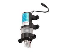 HUSHUI Self Priming Booster Pump Automatic Low Noise Electric Diaphragm Pump for High Volume Watering and Experiments PPR Material 12V 80W