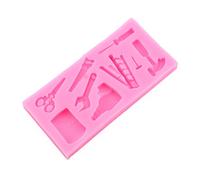 HUSHUI Silicone Cake Fondant Molds Durable Reusable Tools for DIY Baking Flower Lace Design