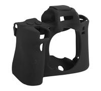 HUSHUI Silicone Camera Case Soft Protective Housing for A9II A7R4 Anti Slip Shockproof Lightweight Eco-Friendly Design (Black)
