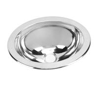 HUSHUI Single Bowl Sink,Polished Stainless Steel Bar Sink Kitchen Sink with 40mm Drain Hole for Boat Caravan RV Bathroom,290x220x120mm