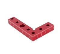 HUSHUI Small Square Woodworking Tool for Accurate 90 Degree Positioning Marking and Center Finding, Aluminium Alloy, Lightweight, 1 Unit