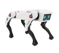 HUSHUI Smart Robot Dog, Programmable AI Pet with Voice Control Music Light Effects, Remote for Kids Boys Girls Learning Programming