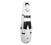 HUSHUI Soccer Inflatable Dummy Mannequin Portable Training Equipment for Soccer Drills Single Person PVC with Air Pump