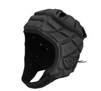 HUSHUI Soft Shell Rugby Helmet for Youth - Thickened EVA Layers - Soft Shell Flag Football Helmet Headguard for Soccer Sports (S)