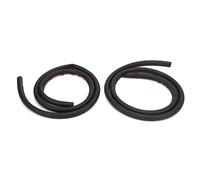 HUSHUI Soundproof Rubber Draft Seal Strip for Car Door Large D Type Self Adhesive Weather Stripping 1 Unit EPDM Material