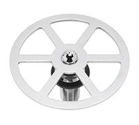 HUSHUI Stainless Steel Automatic Cup Rinser Washer for High Pressure Cleaning in Bars and Restaurants 11.5x7.5cm