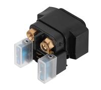 HUSHUI Starter Solenoid Relay for ATV High Reliability Replacement Starter Relay Perfect for Grizzly Kodiak Black Plastic Copper Size 5 X 4.5 X 3.8cm