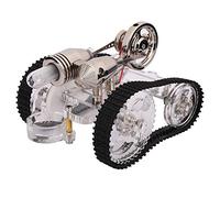 HUSHUI Stirling Engine Model Educational Kit Simple Design for Physics Enthusiasts Stainless Steel Tank Model