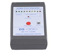 HUSHUI Surface Resistance Tester High Accuracy Static Electricity Meter Equipment for Safe Measurements in Labs, Durable ABS Material, Lightweight and Portable Design, 1 Unit