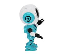 HUSHUI Talking Robot Toy for Kids, Cute Interactive Design, Repeat Everything You Say for Birthday Gift, ABS, 12cm