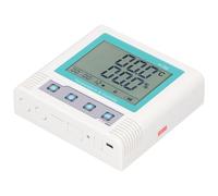 HUSHUI Temperature and Humidity Data Logger Professional Recorder with LCD Display for Home and Office Use 120 X 113 X 33mm (26W group data)