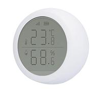 HUSHUI Temperature Humidity Sensor Intelligent Probe with LCD Display for Home Automation and Comfort Monitoring ABS Material