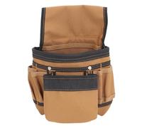HUSHUI Tool Bag Organizer Heavy Duty Tool Waist Bag for Carpenters, Electricians, Woodworkers, Builders, Men, Dad, Gift