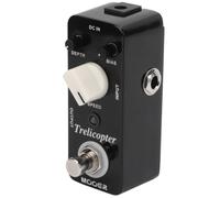 HUSHUI Tremolo Effect Pedal Classic Vibrato Sound with Large Speed and Depth Adjustment for Guitarists Metal Construction
