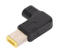 HUSHUI Type C Female to Square Tip Adapter 100W PD Fast Charging Connector for Laptop - Compact ABS Design