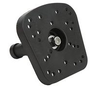 HUSHUI Universal Adjustable Fishfinder Mount with Quick-Release Design for Marine Electronics and Sounders, Durable ABS and Metal Construction, 1 Unit