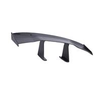 HUSHUI Universal Car Mini Spoiler Wing, 6.7 Inch Carbon Fiber Texture Rear Tail Wing with Self Adhesive Tape, for All Cars Sedans SUVs Black