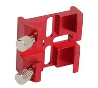 HUSHUI Universal Dovetail Base for Finder Scope, Aluminum Alloy Telescope Mount Bracket with Thumbscrew Locks, for C8 C8HD C925 C11HD Sky Rover 80ED 102ED 130APO 100ED Binoculars (Red)