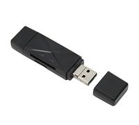 HUSHUI USB C USB2.0 MICRO USB Storage Card Reader High-Speed File Transfer for Laptops and Cellphones Compact Design