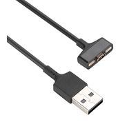 HUSHUI USB Cable For Ionic Smartwatch, Replacement Charging Cord with High Safety Performance For Convenient Charging, Black, 92 Cm, 1 Unit