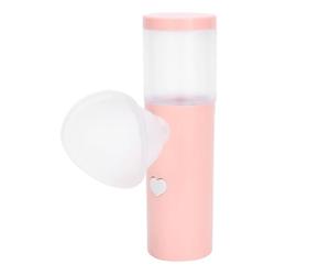 HUSHUI USB Rechargeable Eye Sprayer Handheld Mist Spray for On-the-Go Eye Care At Office and Home Small Size Portable Device (Pink)